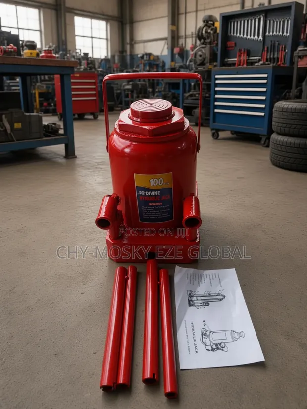 Hydraulic Bottle Jack (10 Ton) - 1