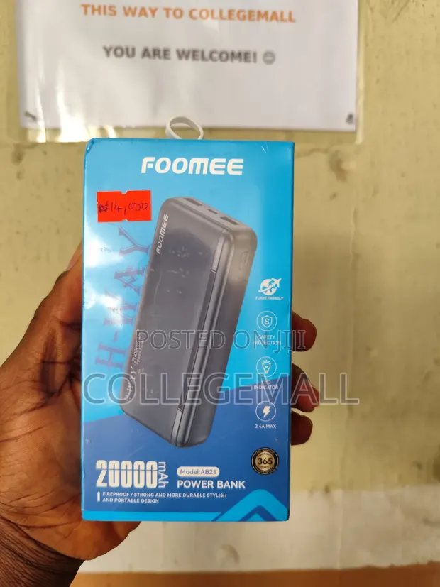 Foomee AB21 20,000mAh Power Bank - 1