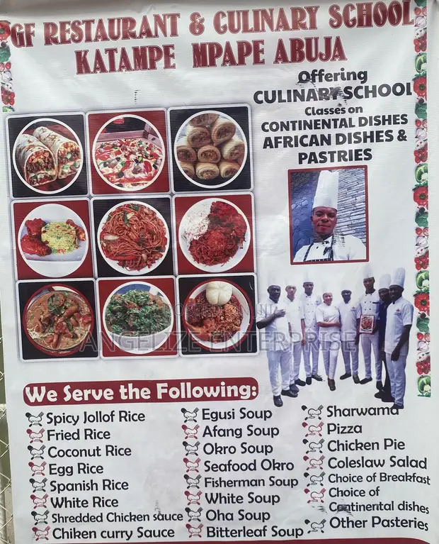 GF Restaurant & Culinary School Katampe - 1