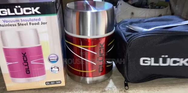 GLÜCK Vacuum-Insulated Stainless Steel Food Jar (500ml) - 1