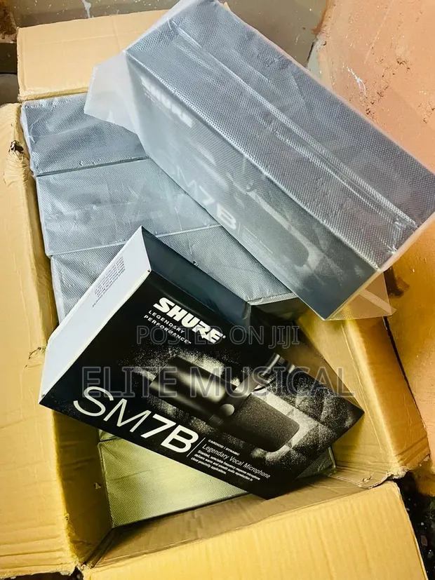 Shure SM7B Legendary Professional Dynamic Microphone - 1