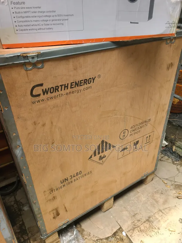 15kWh 48V Cworth Lithium Battery - 1