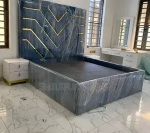 Home Interiors Pattern Bedframe 6x6 with 2 Drawers