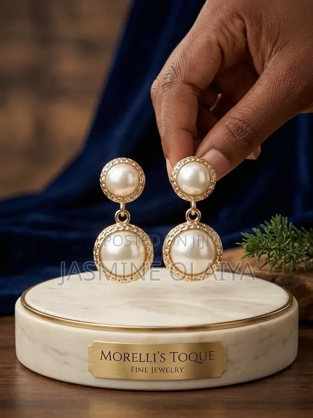 Fashion Jewelry Tsoffin Earrings masu lu'u-lu'u - 1
