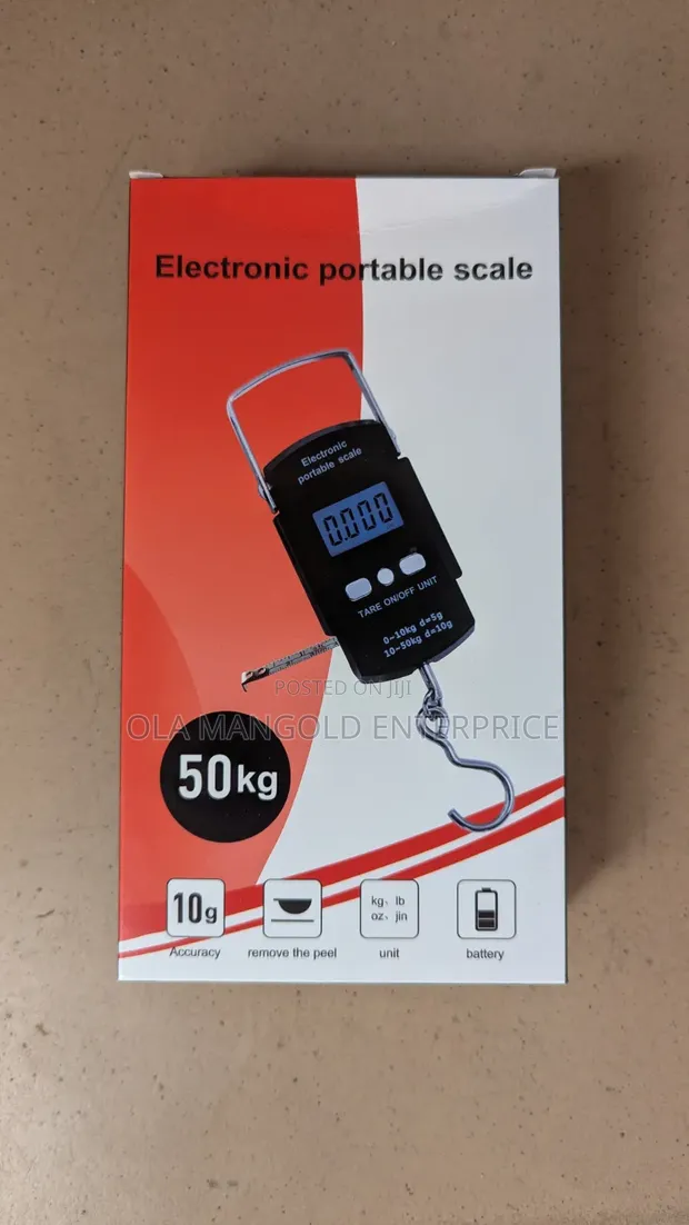 Electronic Portable Hanging Scale - Brand New - 1