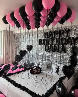 Birthday Surprise Decorations & Money Bouquet