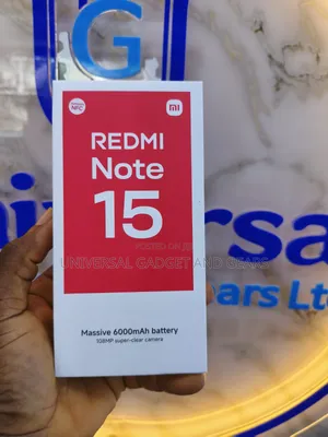 New Xiaomi Redmi Note 15 256GB Black