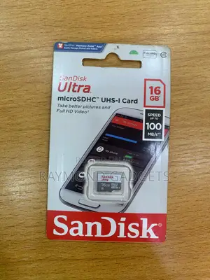 SanDisk Ultra 16GB microSDHC UHS-I Card