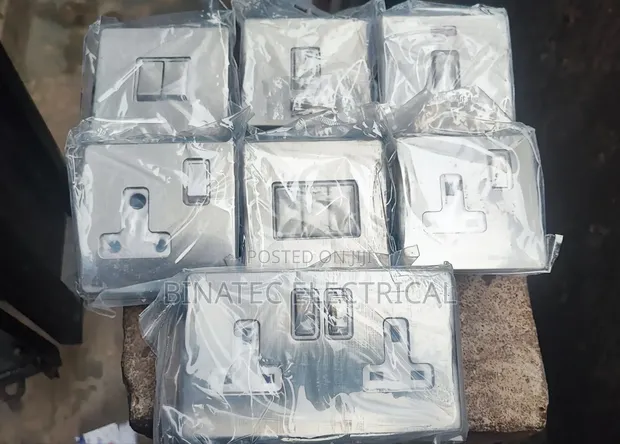 Original Stainless Steel Switches and Sockets - 1