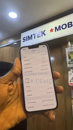 Apple iPhone 13 128GB Blue (Amfani da UK)