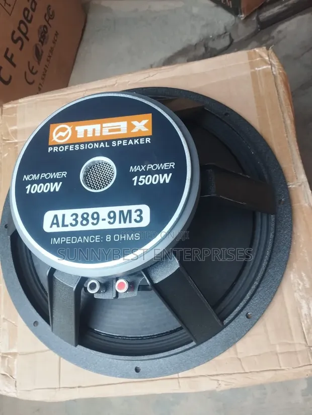 Omax 15-Inch Naked Speaker with 75.5mm Coil - 1