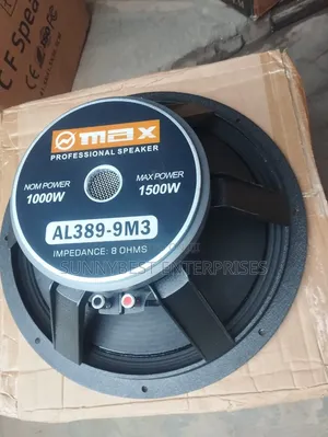 Omax 15-Inch Naked Speaker with 75.5mm Coil