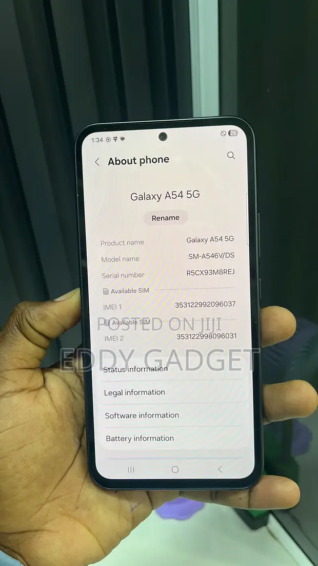 Samsung Galaxy A54 5G 128GB Green (UK Used) - 1