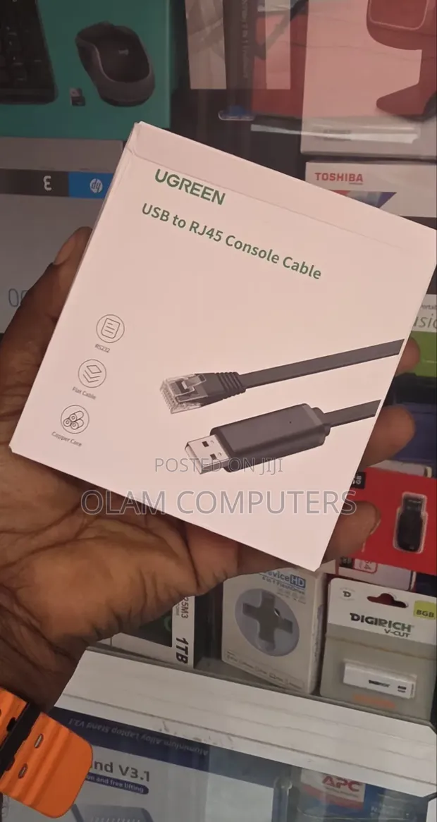 Ugreen USB zuwa RJ45 Console Cable CM204 - 1