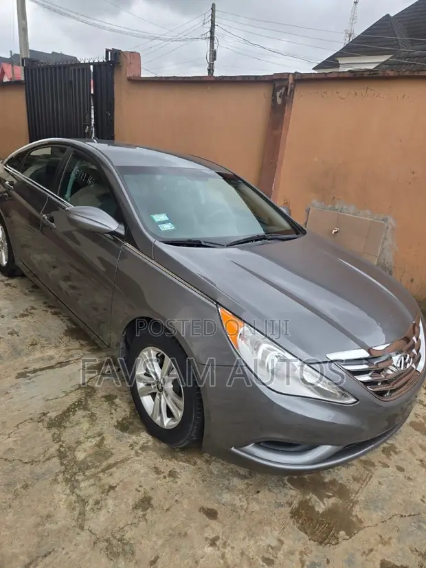 Hyundai Sonata 2013 Gray - 1