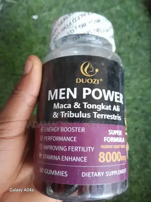 DUOZI Mazan Power Gummies - Tallafin Makamashi na Yau da Kullum