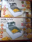 Sokany 7L Stainless Steel Commercial Deep Fryer (2000W) - 1