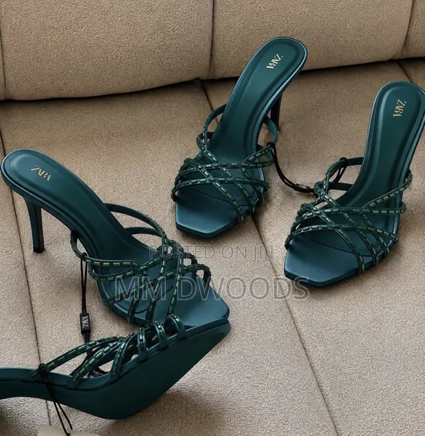 Zara Heel Open Sandals - 1