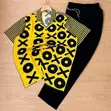 2 Piece T-shirt Mai Girma da Wando Mai Sauƙi - 2