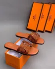 Hermes Leather Slippers - Women's - 1