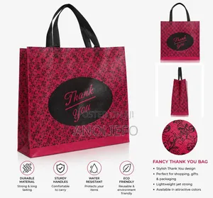 Fancy Carrier Bags - Medium, Multicolor Gift Bags (Set of 3)