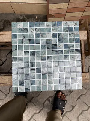 33x33cm Aqua Green Ceramic Pool Tiles