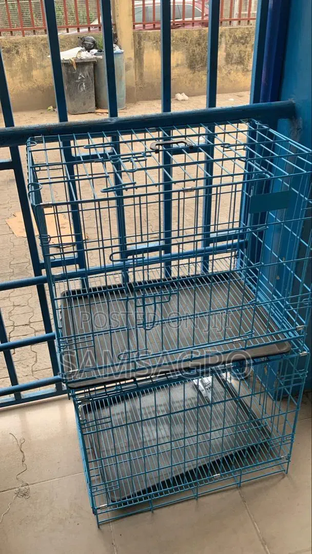 Size 2 Foldable Used Dog Cage - 1