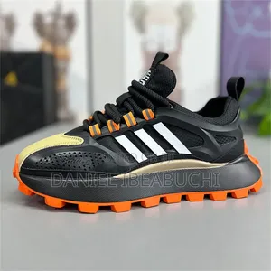 High Quality Canvas and Leather Sneakers - Brand New