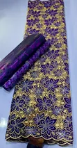Zane Na Tissue Lace Don Aso Ebi - 1