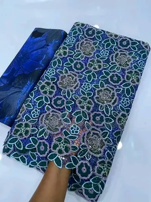 Zane Na Tissue Lace Don Aso Ebi