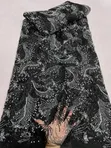 Lace Jacquard Mai Kyau don Aso Ebi - 1