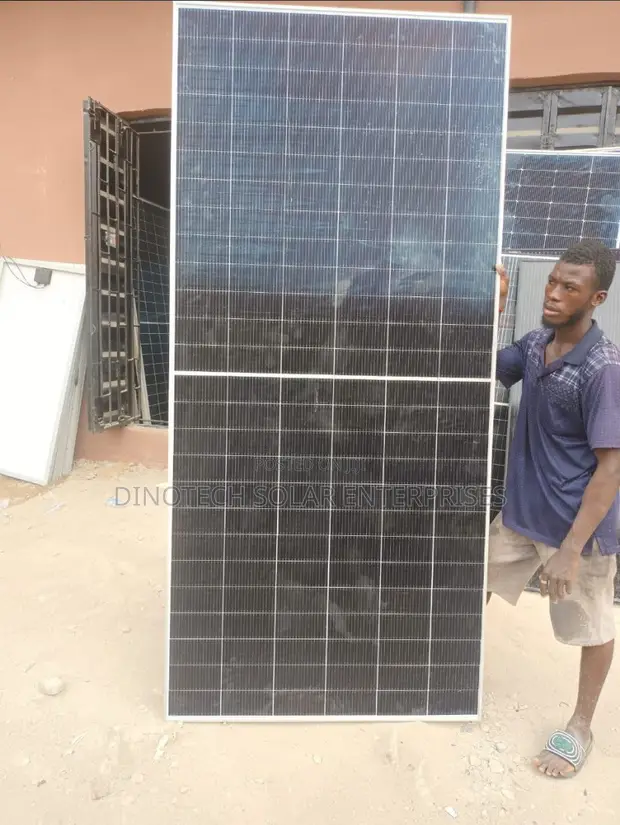 Jinko Solar 650W Bifacial Half Cut Panel - 1