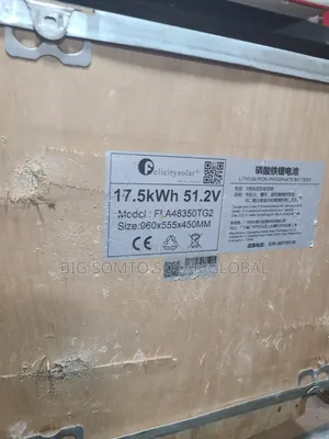 17.5kWh Felicity Lithium Baturi