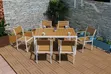 Outdoor Dining Table with 6 Chairs - 2