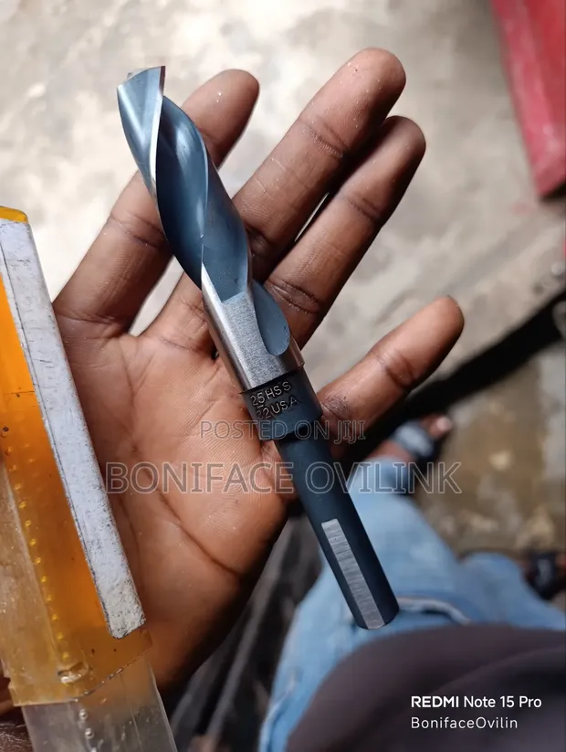 Twist HSS Reduced Shank Drill Bit Set 25/32" USA - 1