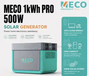 MECO 1kWh PRO 500W Inverter Mai Ɗaukar Hoto (Solar Generator)