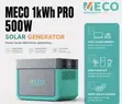 MECO 1kWh PRO 500W Portable Solar Generator - 1