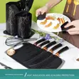 Cikakken Silicone Spoon na Dafa Abinci tare da Wuka - 2