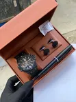 Hublot Men's Watch, Cufflinks & Pen Set - 5