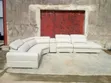Lux L-Shape Sofar Deri Mai Jeri Tare Da Center Table - 2