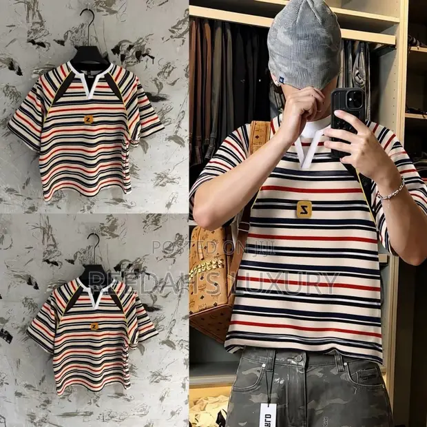 Multi Stripe Raglan Top - 1