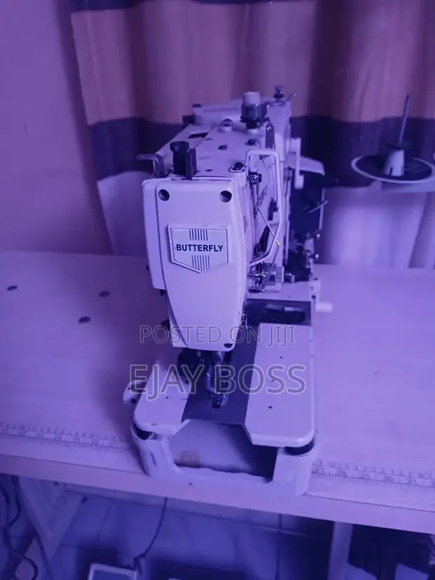 Button Hole Machine Na Butterfly Mai Kyau - 1