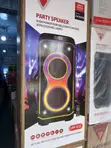 Exlg Rechargeable Outdoor Party Speaker with Microphone - 2