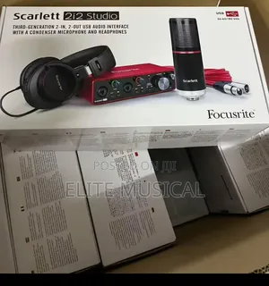 Focusrite Scarlett 2i2 3rd Gen Audio Interface