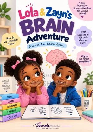 Lola & Zayn's Brain Adventure: Interactive Kids Book