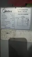Midea Double Door Fridge (Needs Repair) - 1