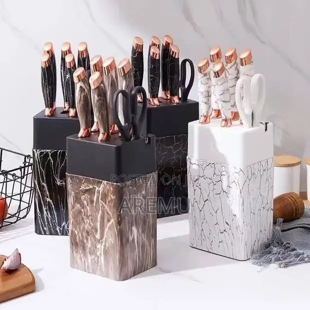 Brand New Kitchen Knife Set - 1
