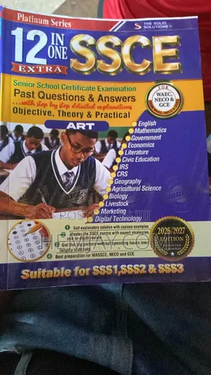 12-in-1 Art/Humanities SSCE Past Questions (2026/2027 Edition)