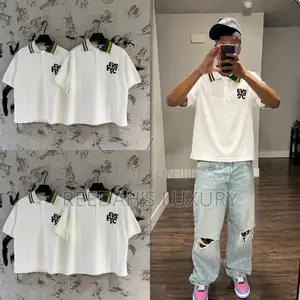 Crimson Scroll Polo Shirt