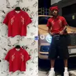 Crimson Scroll Polo Shirt - 2